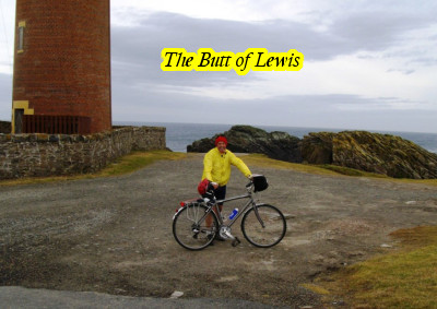 The Author at the Butt of Lewis